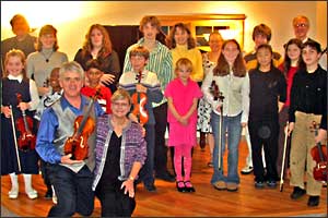 James Plattes Violin Students
